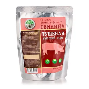 Кронидов готовое блюдо "Свинина тушеная высший сорт" 325г