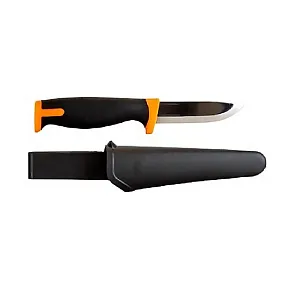 Huntlandia нож Outdoor Black+Orange, клинок 9см