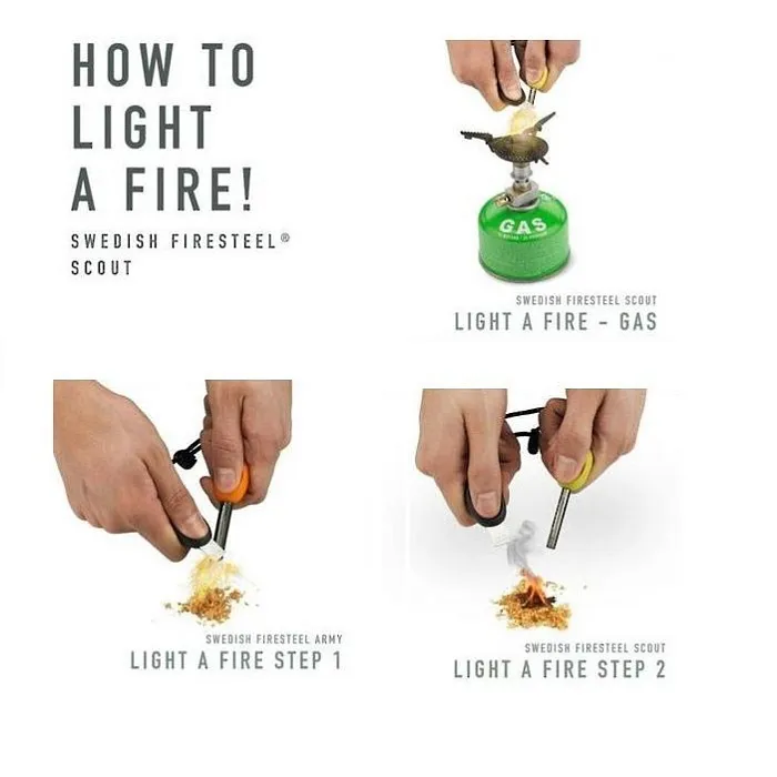 картинка Light My Fire огниво FireSteel Bio Scout от интернет-магазина Тибет