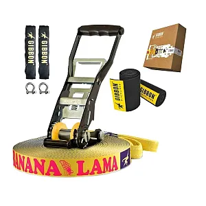 Gibbon слэклайн Bananalama 25 метров + защита для дерева