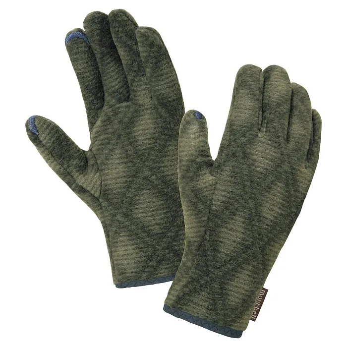 картинка MontBell перчатки CLIMAPLUS 100 Print  от интернет-магазина Тибет