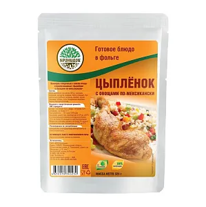 Кронидов готовое блюдо "Цыпленок по Мексикански" 325г