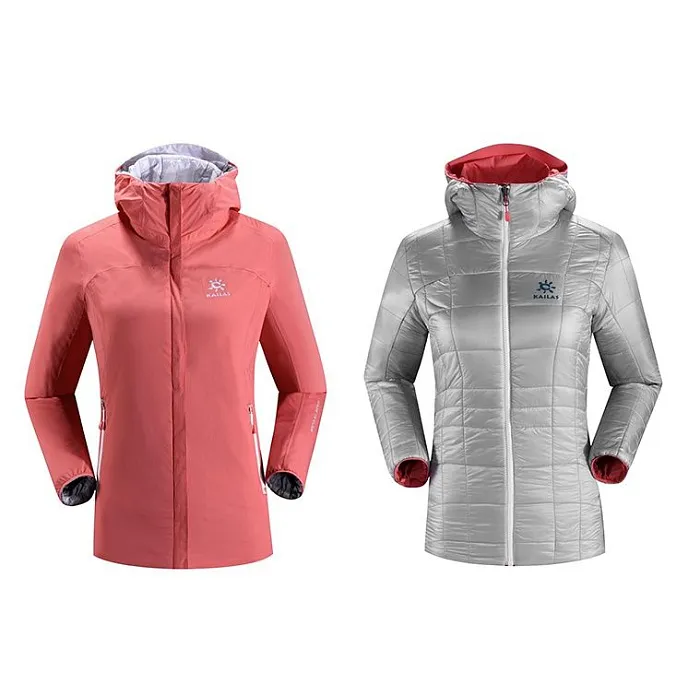 картинка Kailas куртка Everyday Reversible Heat Accumulation Waterproof W's от интернет-магазина Тибет