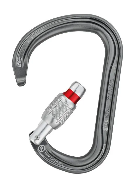 картинка Petzl карабин William Screw-Lock  от интернет-магазина Тибет