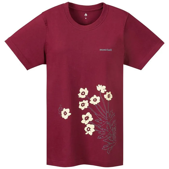 картинка MontBell футболка PS Cotton T W's Anemone от интернет-магазина Тибет