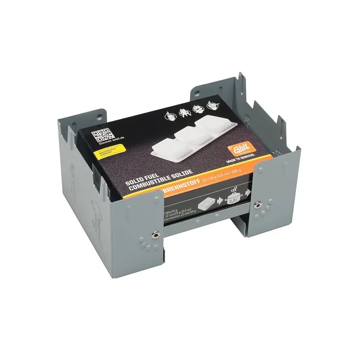 картинка EsBit горелка твердотопливная Pocket Stove Large 12x14г от интернет-магазина Тибет