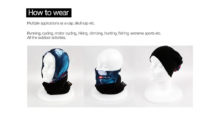 картинка N-Rit бандана-труба Tube 9 Polar от интернет-магазина Тибет