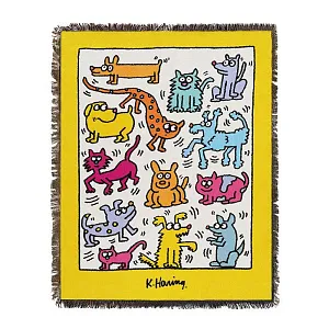 AllRight-Bro плед Yellow Puppy 130x160