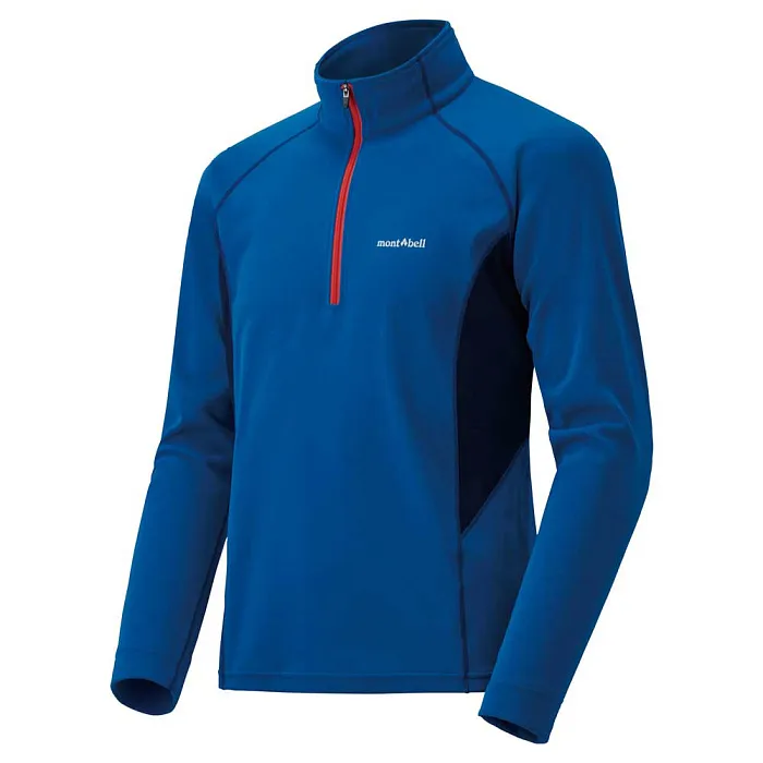 картинка MontBell термобелье верх Wickron ZEO Thermal Long Sleeve Zip Shirt от интернет-магазина Тибет