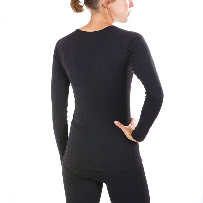 картинка MontBell термобелье верх Z-L MW Round Neck Shirt W's от интернет-магазина Тибет