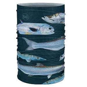 Buff бандана-труба Coolnet UV+ Saltwater Night Blue
