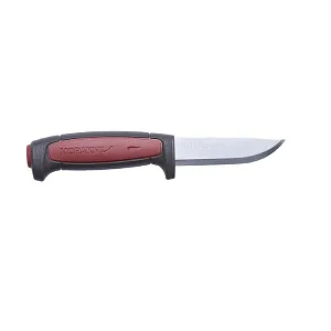 Morakniv нож Pro C, углеродистая сталь, резиновая ручка с красной вставкой 