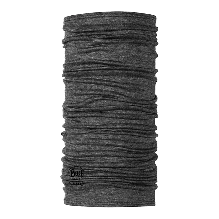 картинка Buff бандана-труба Lightweight Merino Wool Solid Grey от интернет-магазина Тибет