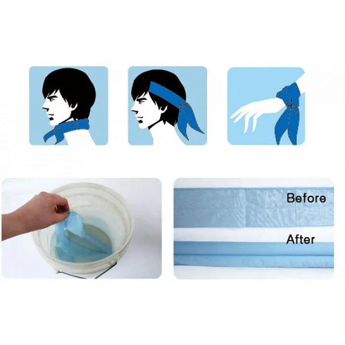 картинка N-Rit охлаждающая полоска IceMate Cool Scarf от интернет-магазина Тибет