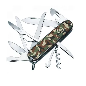 Victorinox нож Huntsman камуфляж 15 функций 1.3713.94