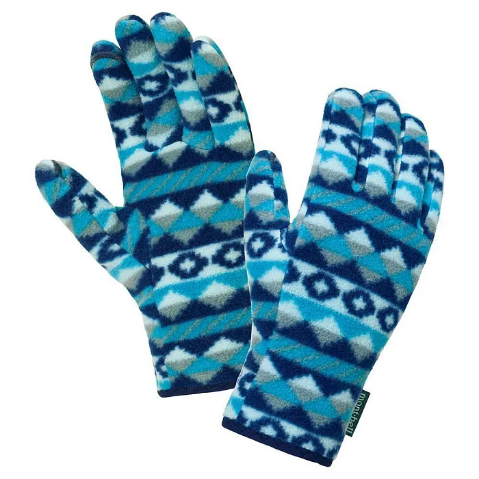 картинка MontBell перчатки CLIMAPLUS 100 Print  от интернет-магазина Тибет