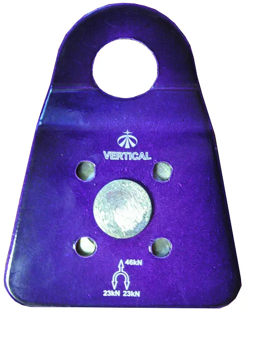 картинка Вертикаль блок-ролик одинарный большой с подшипником 46 кН  от интернет-магазина Тибет