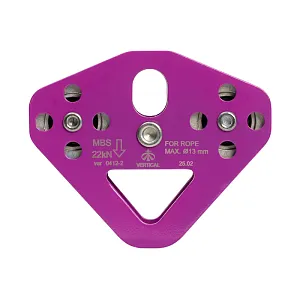 Вертикаль ролик Тандем стальной с подшипником, ролики с повышенной твердостью фиолетовый