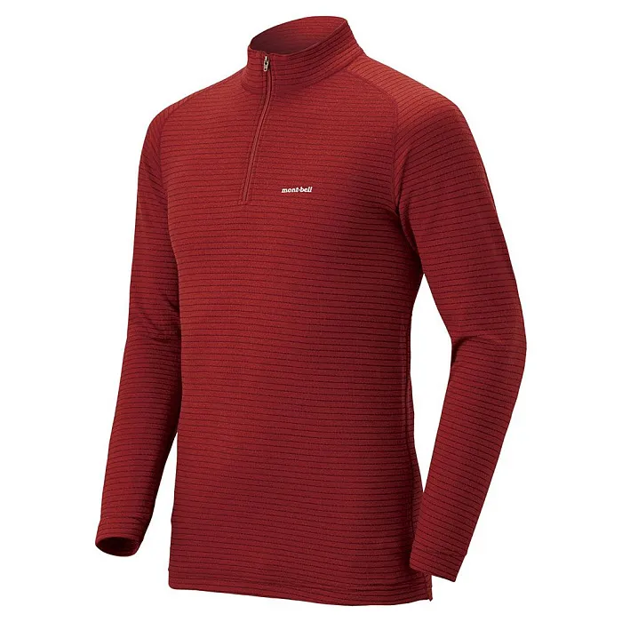 картинка MontBell термобелье верх SUPER MERINO Wool EXP. High Neck Shirt от интернет-магазина Тибет