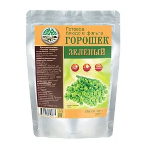 Кронидов готовое блюдо "Зеленый горошек" 325г