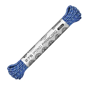 Cord паракорд 275 nylon 10м световозвращающий ultramarine blue