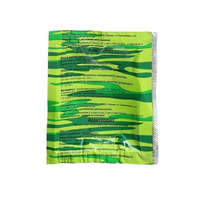картинка Кронидов тонизирующий напиток "Адаптовит"  от интернет-магазина Тибет