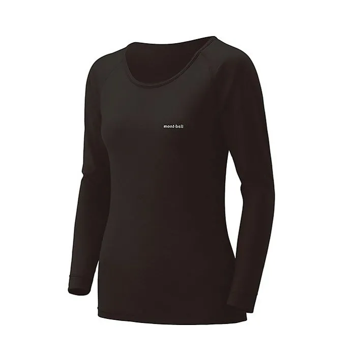 картинка MontBell термобелье верх SPMW L.W. Round Neck Shirt W's от интернет-магазина Тибет