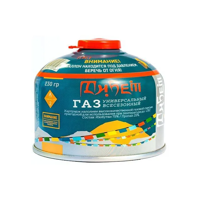 картинка Тибет баллон газовый 230гр  от интернет-магазина Тибет