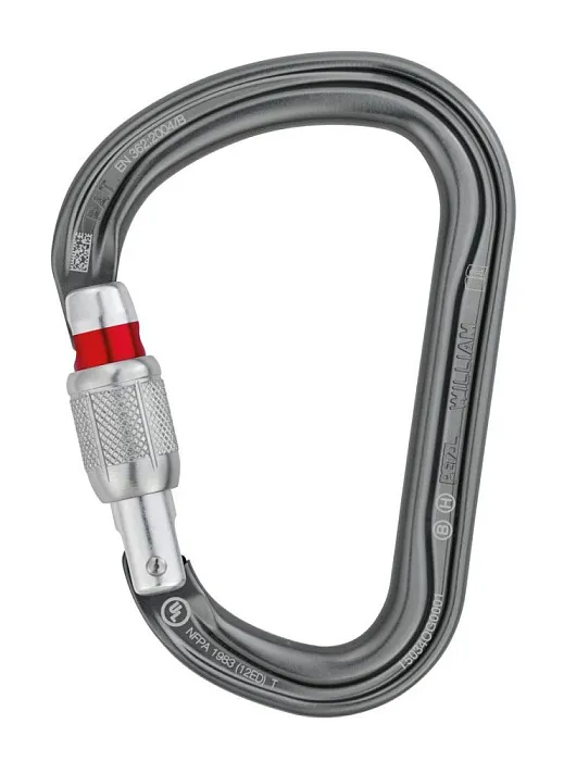 картинка Petzl карабин William Screw-Lock  от интернет-магазина Тибет