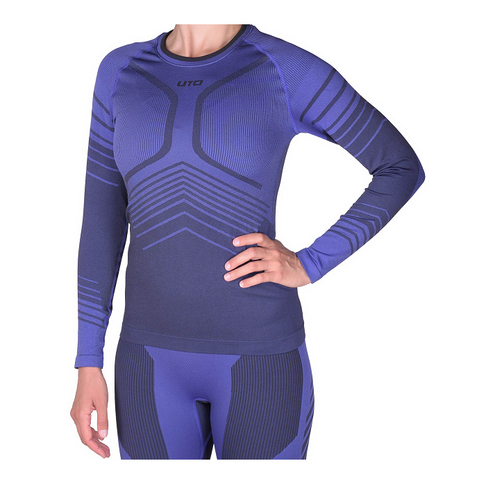 картинка UTO термобелье комплект Sports Bamboo Charcoal Car-Enfiber W's 913204 от интернет-магазина Тибет