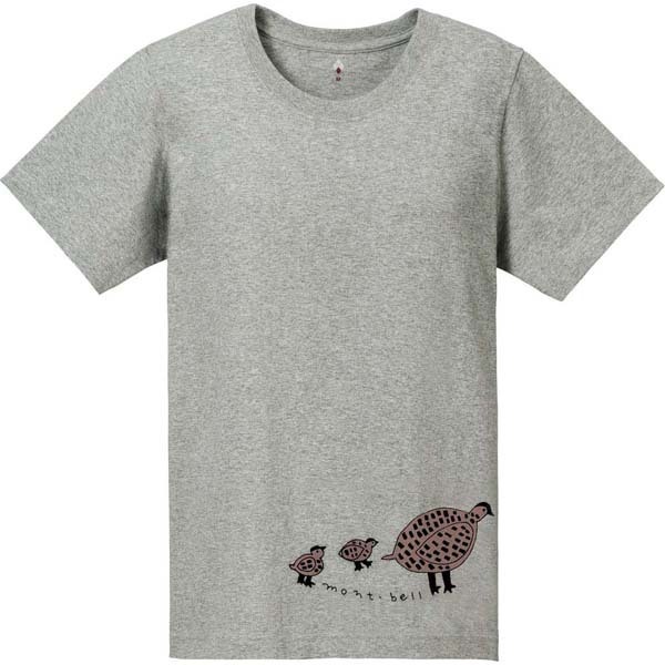 картинка MontBell футболка W's PS Cotton T Ptarmigan Family от интернет-магазина Тибет
