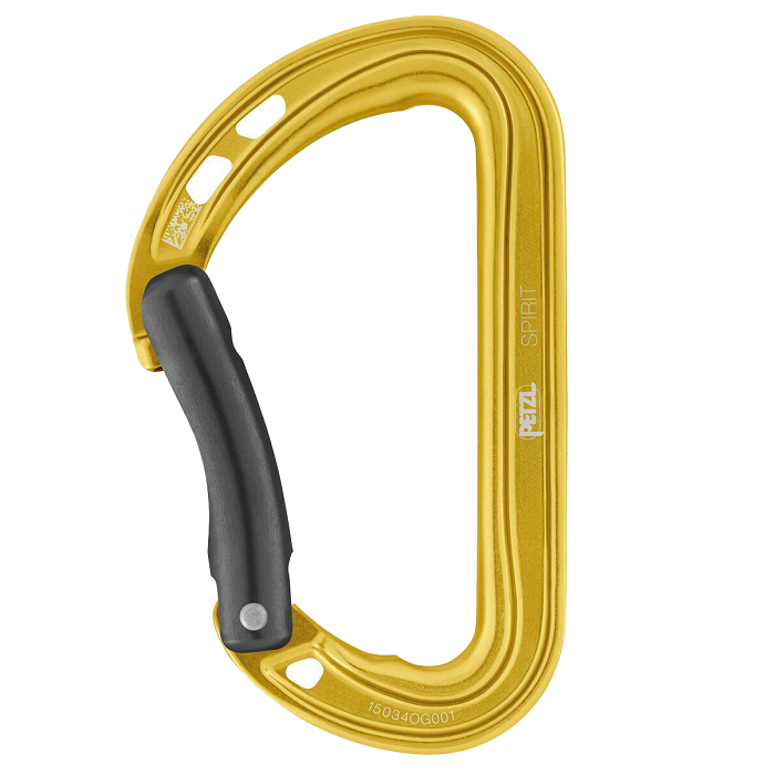 картинка Petzl карабин Spirit c гнутой защелкой  от интернет-магазина Тибет