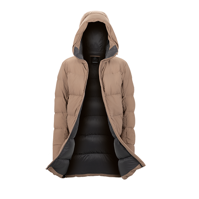 картинка Sivera пальто женское пуховое Арта 23 0858 от интернет-магазина Тибет