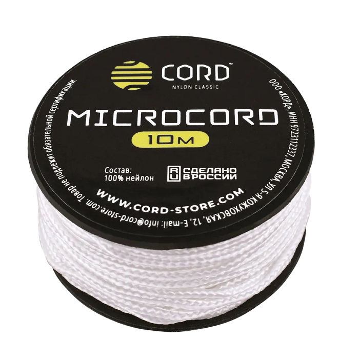 картинка Cord микрокорд катушка 10м white от интернет-магазина Тибет