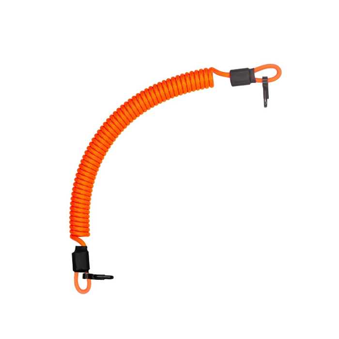 картинка Cord страховочный тренчик из паракорда с карабином neon orange от интернет-магазина Тибет