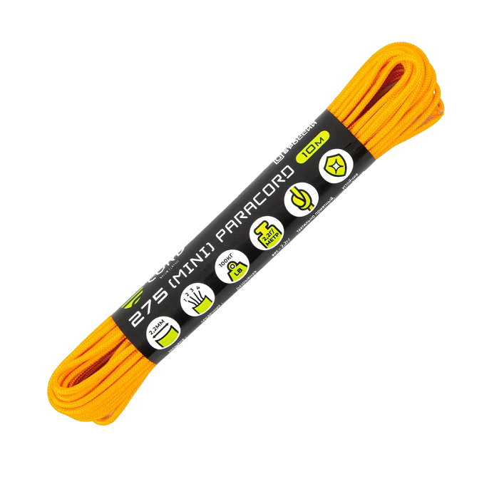 картинка Cord паракорд 275 nylon 10м gold от интернет-магазина Тибет
