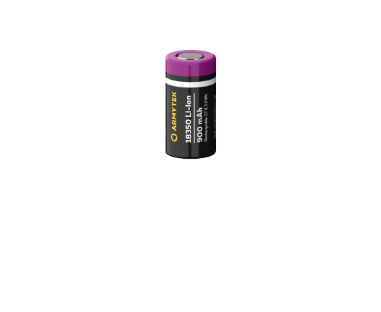 картинка Armytek аккумулятор 18350 Li-Ion незащищенный 900 mAh от интернет-магазина Тибет