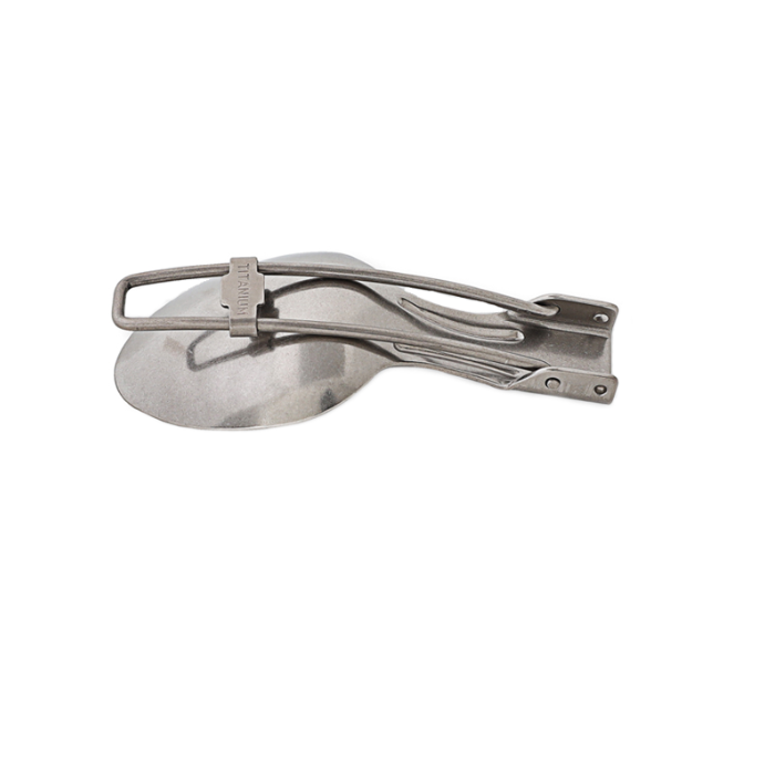 картинка AMG TITANIUM ложка складная Folding Spoon титан  от интернет-магазина Тибет