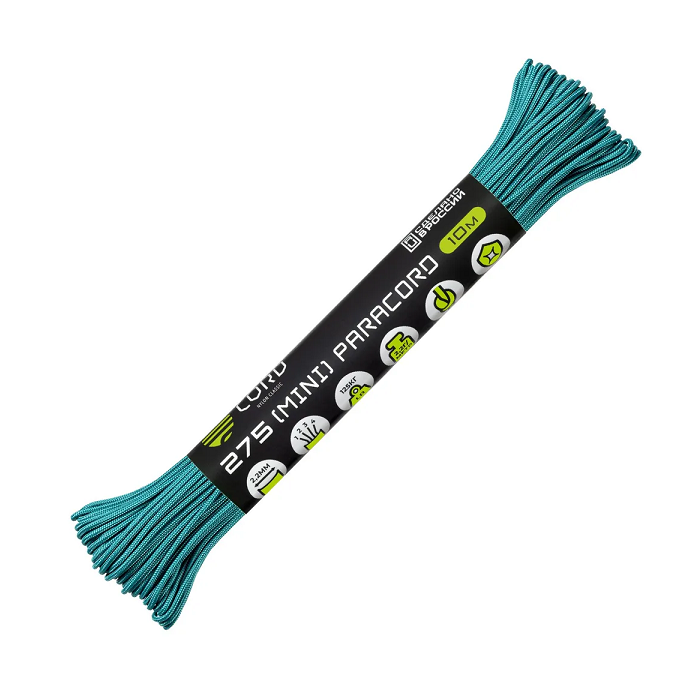 картинка Cord паракорд 275 nylon 10м aquamarine от интернет-магазина Тибет