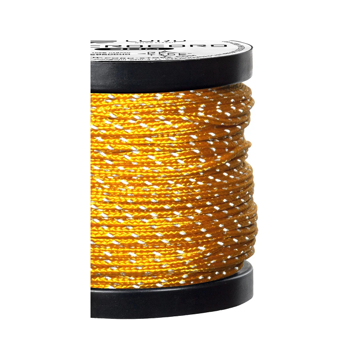 картинка Cord микрокорд катушка 10м светоотражающий gold от интернет-магазина Тибет