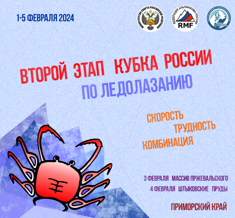 Второй этап кубка России по ледолазанию