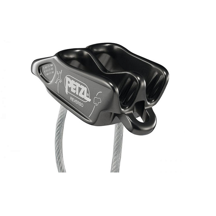 картинка Petzl страховочное устройство Reverso серое от интернет-магазина Тибет