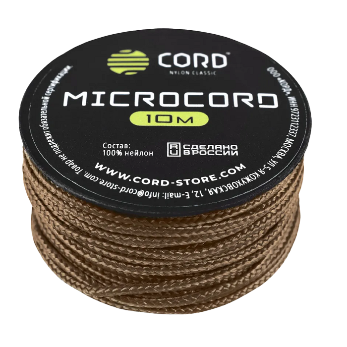 картинка Cord микрокорд катушка 10м coyote от интернет-магазина Тибет