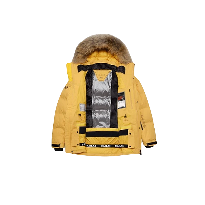 картинка Kailas куртка пуховая LT 0 Fur Collar Goose Down Unisex от интернет-магазина Тибет
