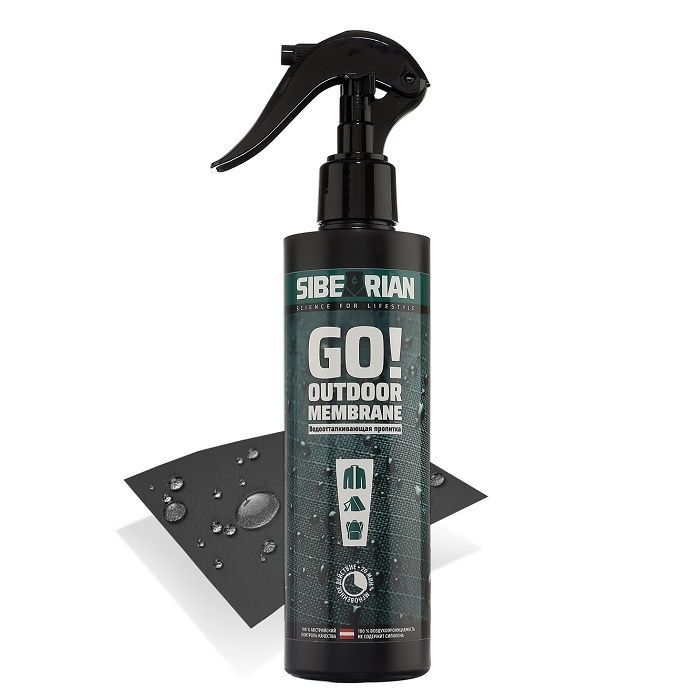 картинка Sibearian водоотталкивающая пропитка GO! OUTDOOR MEMBRANE 250 мл  от интернет-магазина Тибет