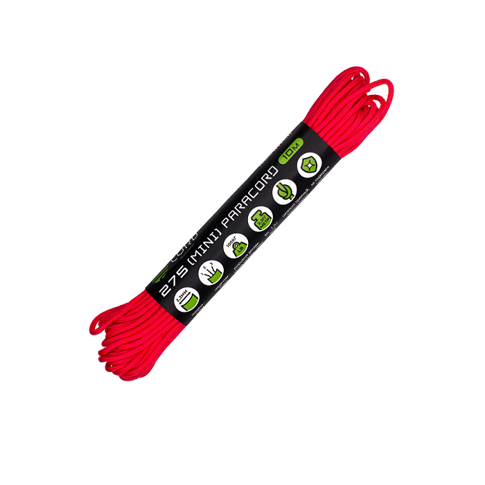 картинка Cord паракорд 275 nylon 10м световозвращающий neon pink от интернет-магазина Тибет