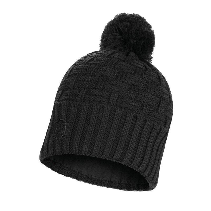 картинка Buff шапка Knitted & Fleece Band Hat Black от интернет-магазина Тибет
