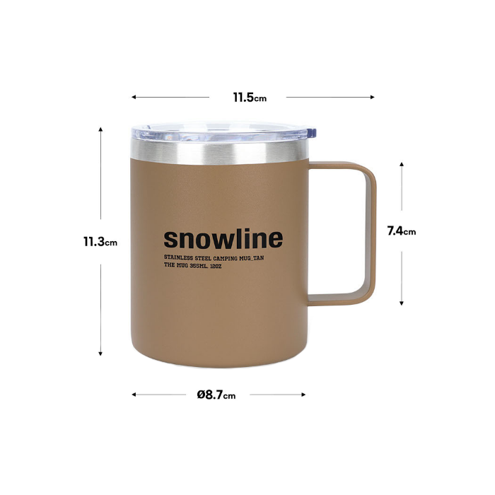 картинка Snow Line термокружка The Mug 12 OZ Tan от интернет-магазина Тибет