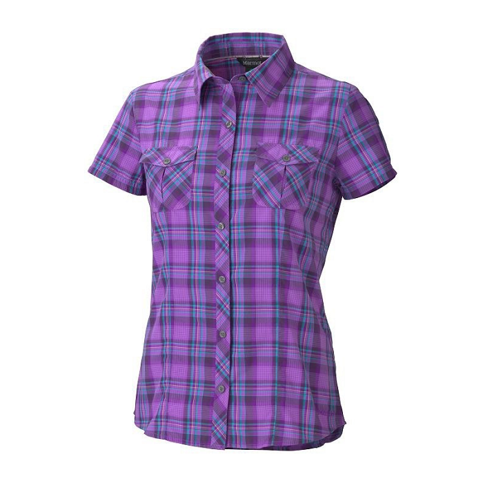 картинка Marmot рубашка W's Audrey Plaid SS от интернет-магазина Тибет