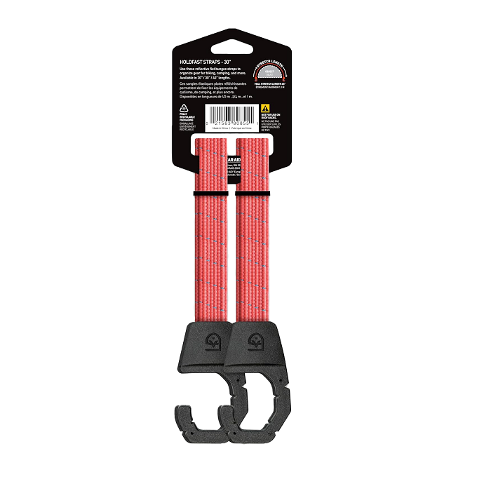 картинка Gear Aid резинка для крепления багажа Holddfast Straps 30 (0,75м) от интернет-магазина Тибет